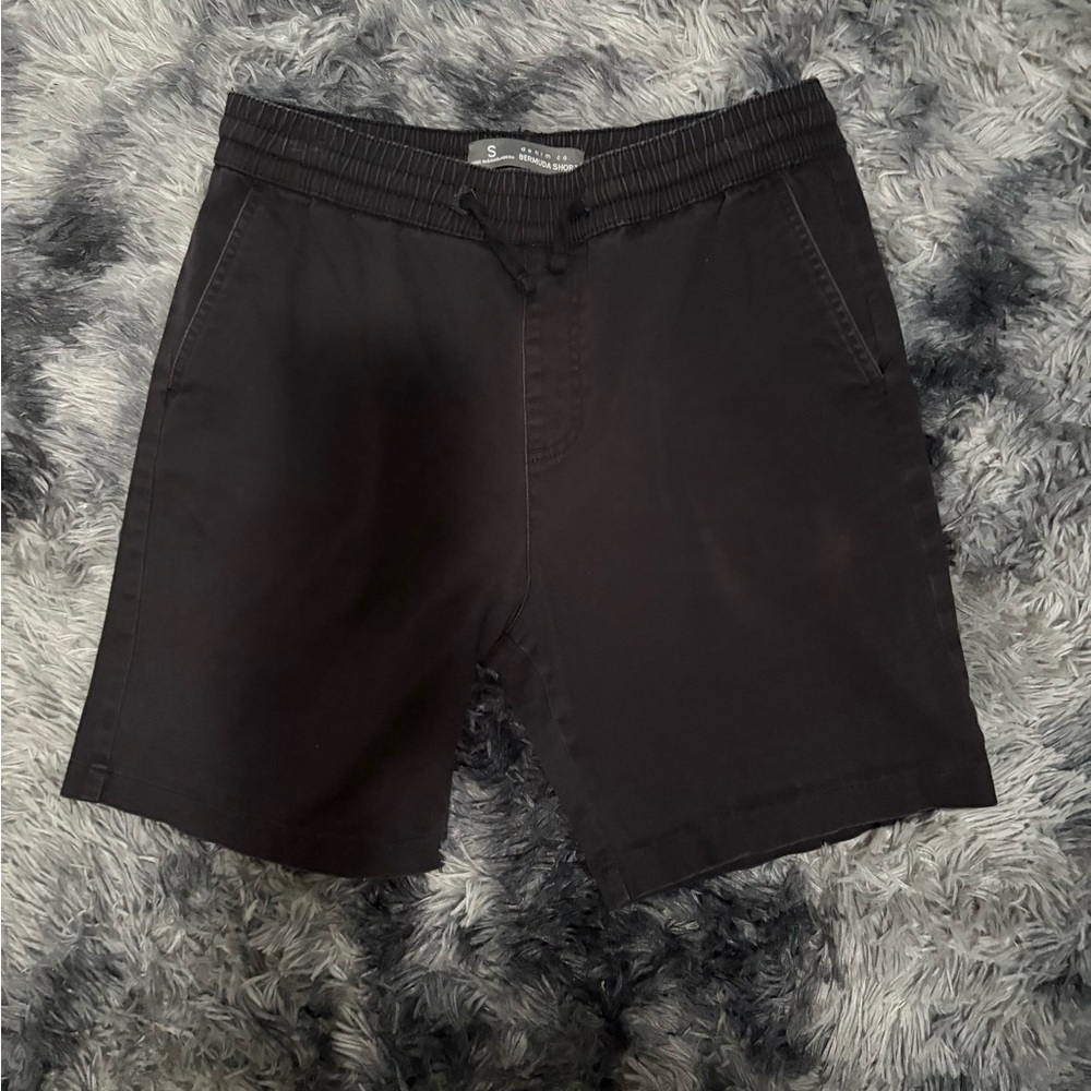 Denim&Co Charcoal Bermuda Shorts